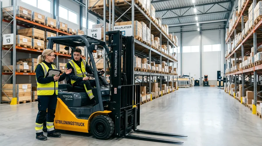 Truck utbildning steg för steg för företag