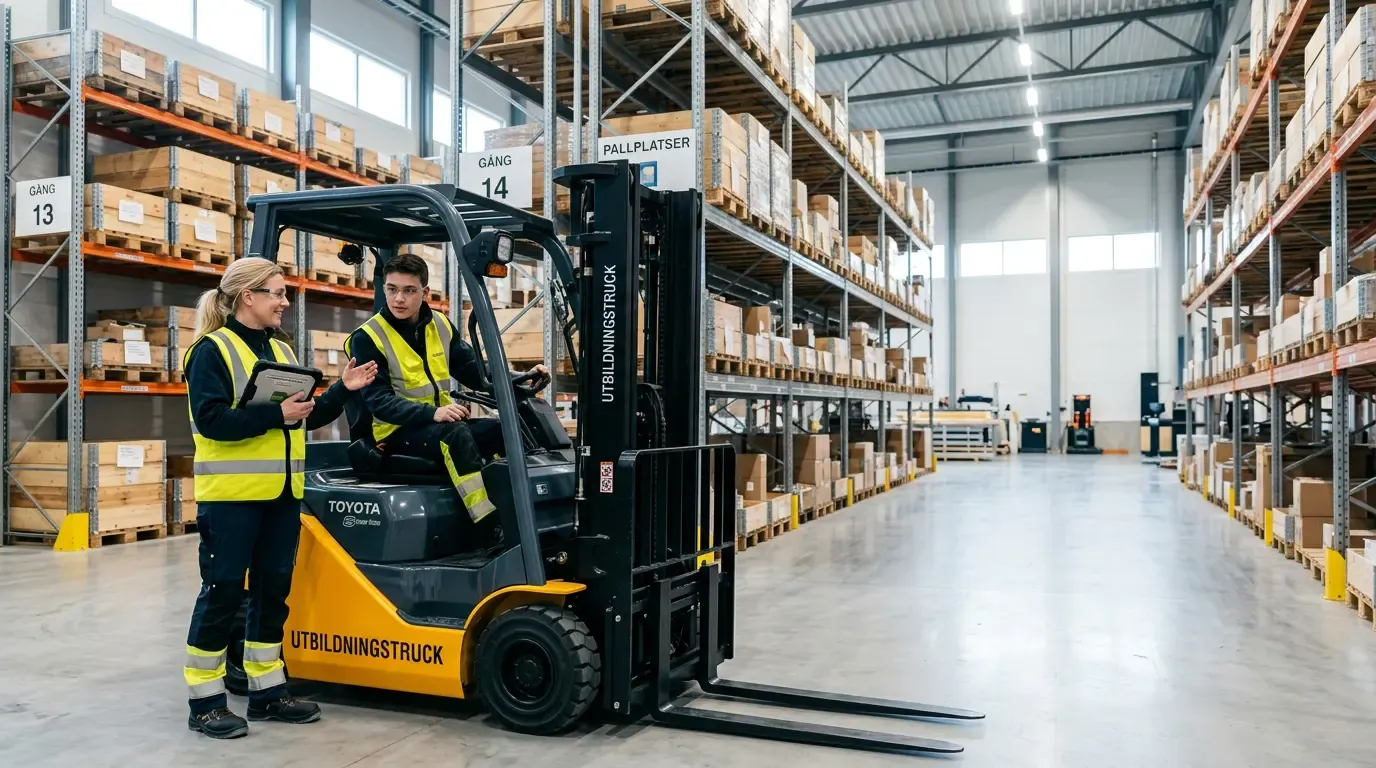 Truck utbildning steg för steg för företag